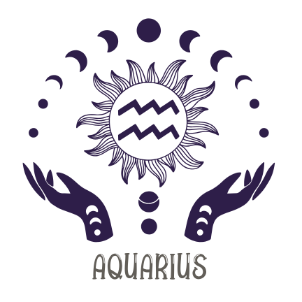 ♒ Aquarius Zodiac Mug